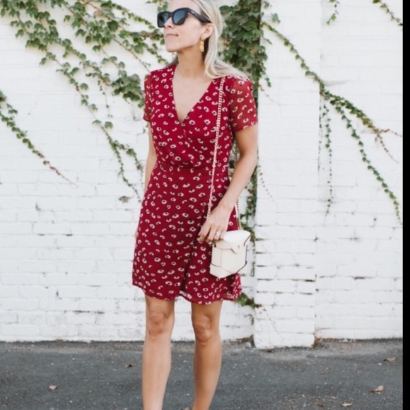 Madewell Dresses & Skirts - Madewell Faux Wrap Dress in Seattle Floral